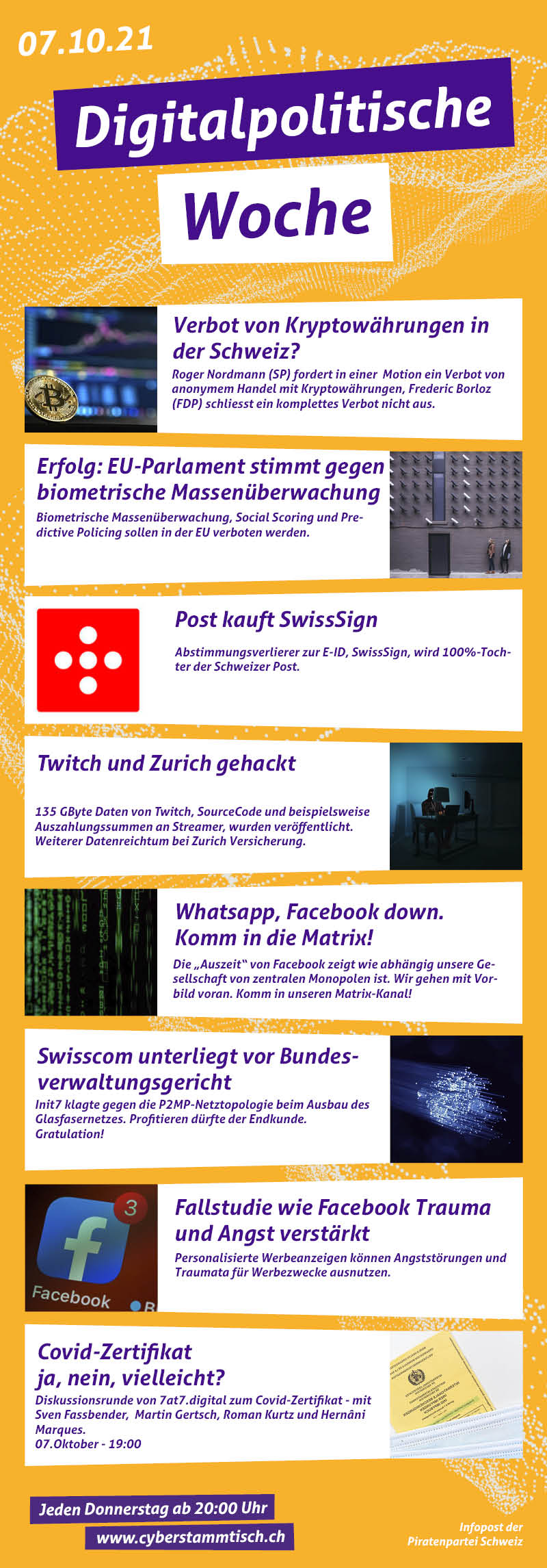 Digitalpolitische Woche 40/21